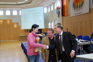 Landessiegerin Leistung Anja Müller